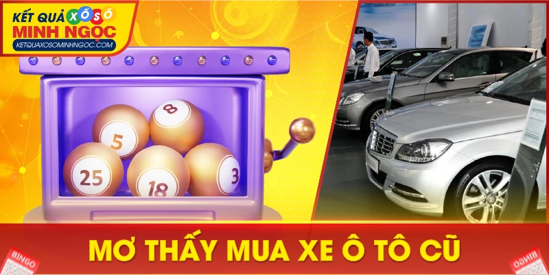 Mơ thấy mua xe ô tô cũ