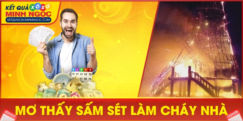 Mơ thấy sấm sét làm cháy nhà